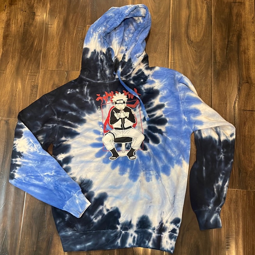 Naruto tie dye sweater